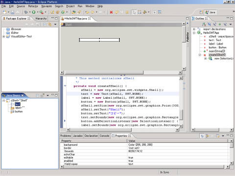 OSSによる実用アプリ開発講座第１回(SWTを用いたGUIプログラミング)