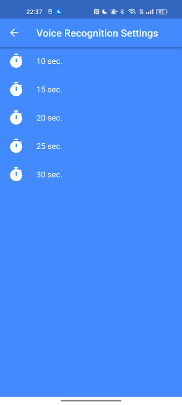 Speech Duration